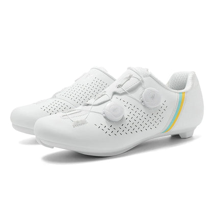 Road Cycling Shoes Flats Cleats Shoes Speed Cycling Sneaker Man Bike Shoes Women Self-Locking Non-slip Mountain Bicycle shoe spd