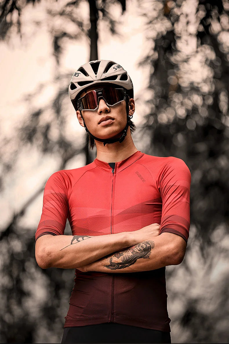 LAMEDA polariserede cykelbriller til landevejscykling UV400 mountainbike-solbriller cykelbriller sportsbriller udendørs solbriller til mænd og kvinder