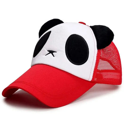 Søde sommer-baseballkasketter med panda-motiv til mænd og kvinder – bomulds-hiphop-snapback-kasketter med solbeskyttelse til drenge og piger – udendørs gorras – dropshipping
