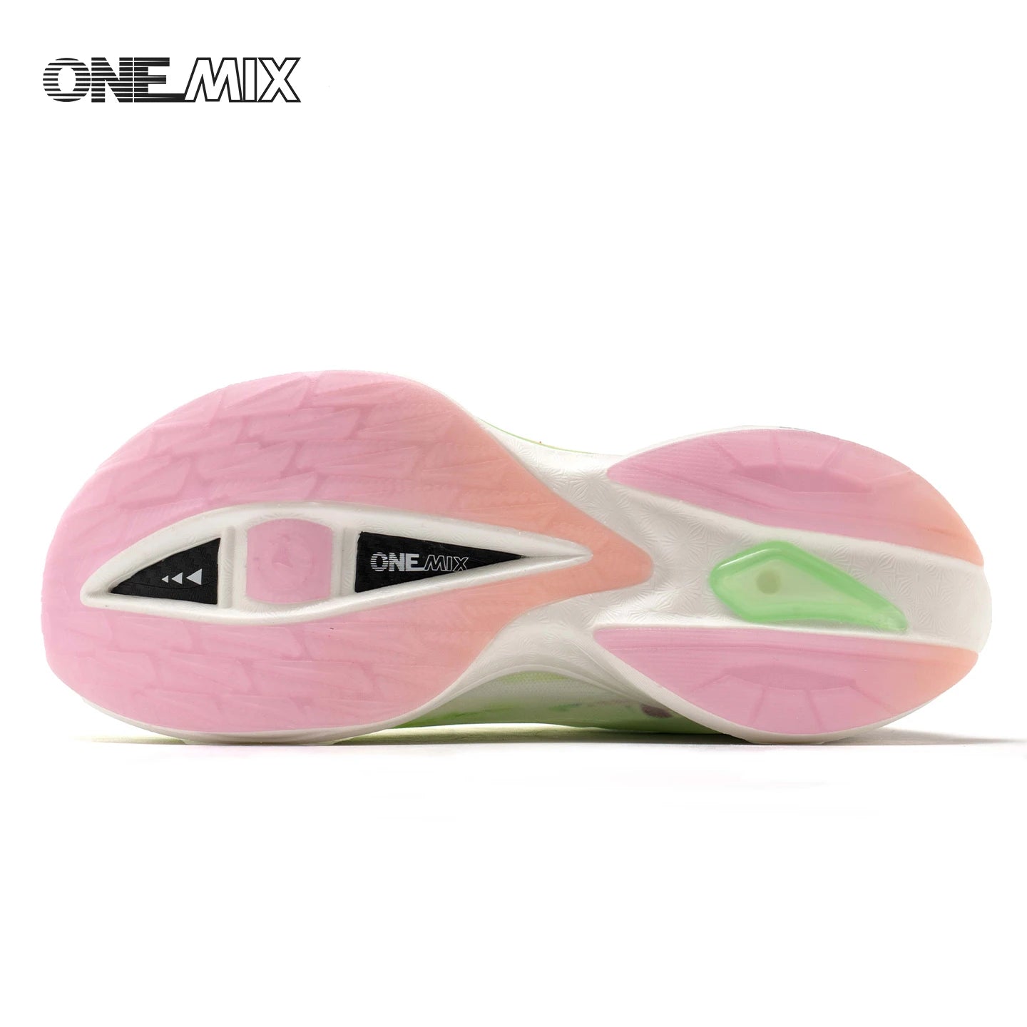 ONEMIX Nylon Carbon Board Marathon Running Racing Shoes, Professional Stable Support, Shock Relief, Ultra-light Rebound Sneakers