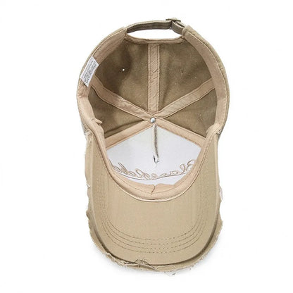 Gorra de béisbol para hombre en algodón lavado, estilo retro, para las cuatro estaciones, ideal para deporte al aire libre, accesorio de moda masculina