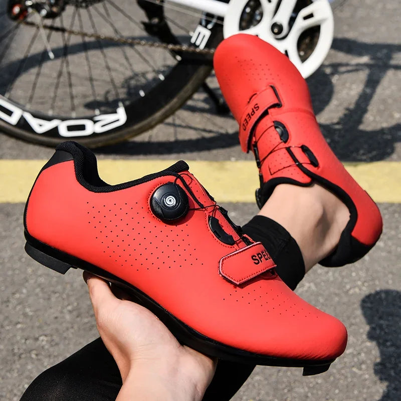 Cycling Sneaker Mtb Road with Sports Speed Bike Shoes  For Men Women Mountain Racing Flat SPD Zapatillas Ciclismo Mtb