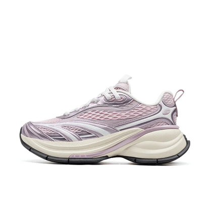 Xtep Basque 3 Sneakers Women Lightweight Wear-Resistant Trendy Durability Thick Sole Casual Sports Female Shoes 874218320006
