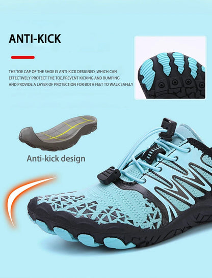 EOCENE Barfuß-Outdoor-Sportschuhe für Herren und Damen, schnell trocknende Aqua-Schuhe für Strand, Schwimmen, Fitness, Waten, Wandern und Radfahren