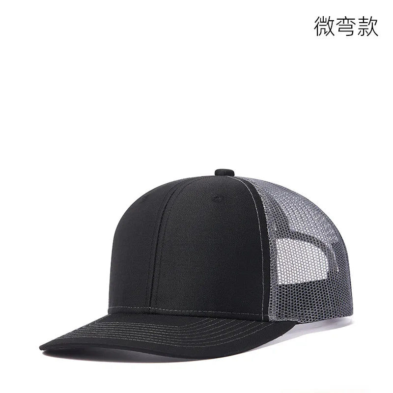 Gorras de camionero de malla en 38 colores para actividades al aire libre, gorras «dad hat» con cierre a presión, gorras de hip hop para hombre y mujer, gorras de béisbol ajustables para niños y niñas
