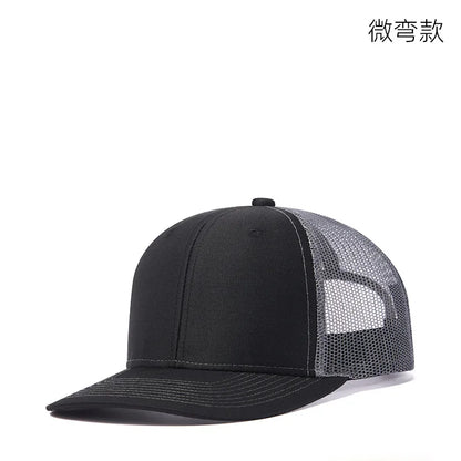 Gorras de camionero de malla en 38 colores para actividades al aire libre, gorras «dad hat» con cierre a presión, gorras de hip hop para hombre y mujer, gorras de béisbol ajustables para niños y niñas
