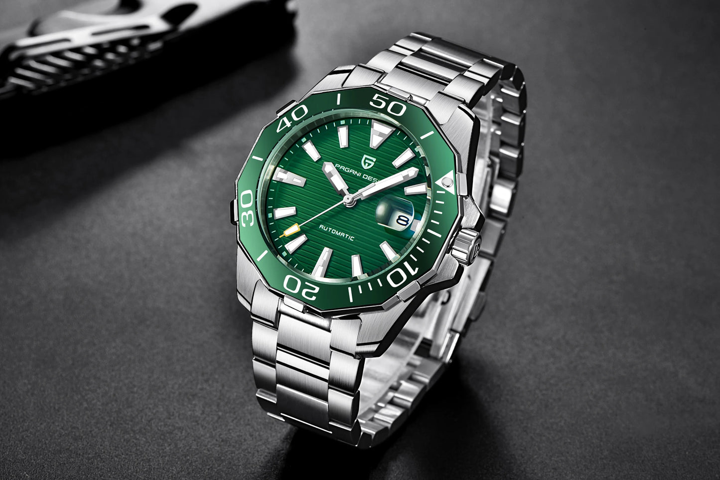 2025 New Brand PAGANI DESIGN 1617 Men's Military Sport Mechanical Watches Waterproof Stainless Steel Top Brand Luxury Men Watch