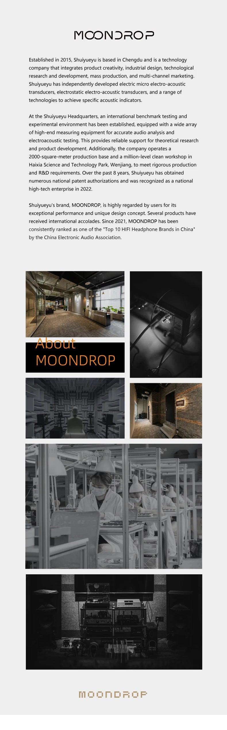 MOONDROP OLD FASHIONED On-Ear Headphone 40mm large dynamic driver 0.78-2pin 3.5mm Plug