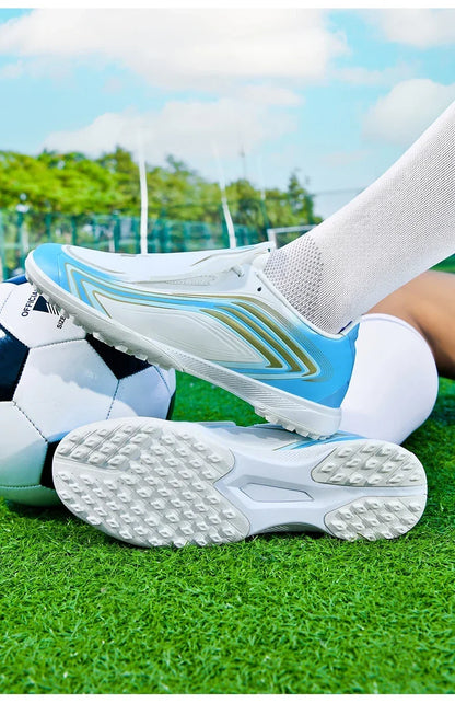 Nouvelles chaussures de football pour hommes, baskets de futsal, crampons antidérapants de haute qualité pour intérieur, chaussures de football à crampons très vendues, chaussures de match pour terrain gazon, chaussures