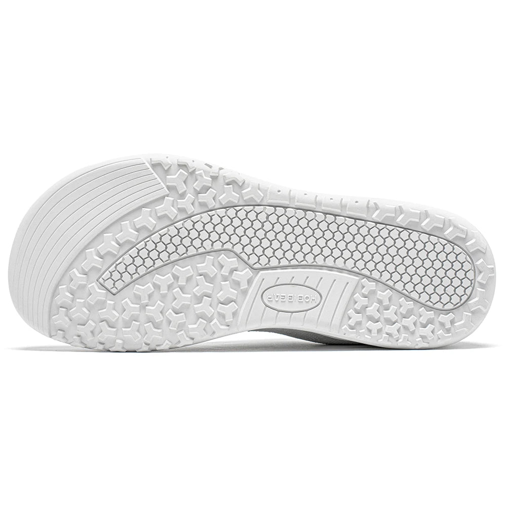 HOBIBEAR Knit Barefoot Shoes Unisex Zero Drop Wide Toe Sneaker Minimalist Breathable Causal Walking Shoes