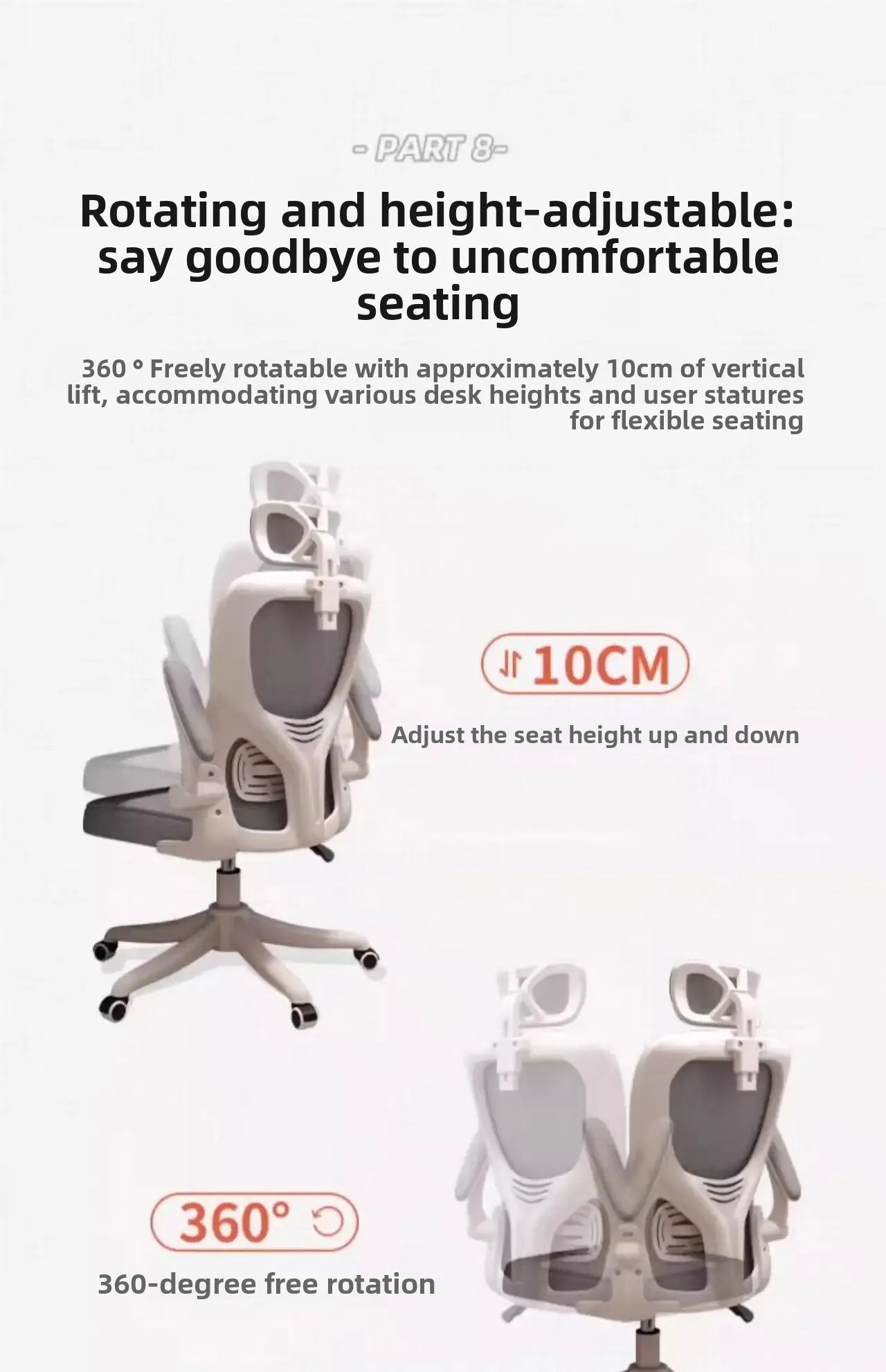 Fishing Study Rolling Office Chair Shipping Designer Pedicure Office Chair Comfy White Office Chairs Office Furniture