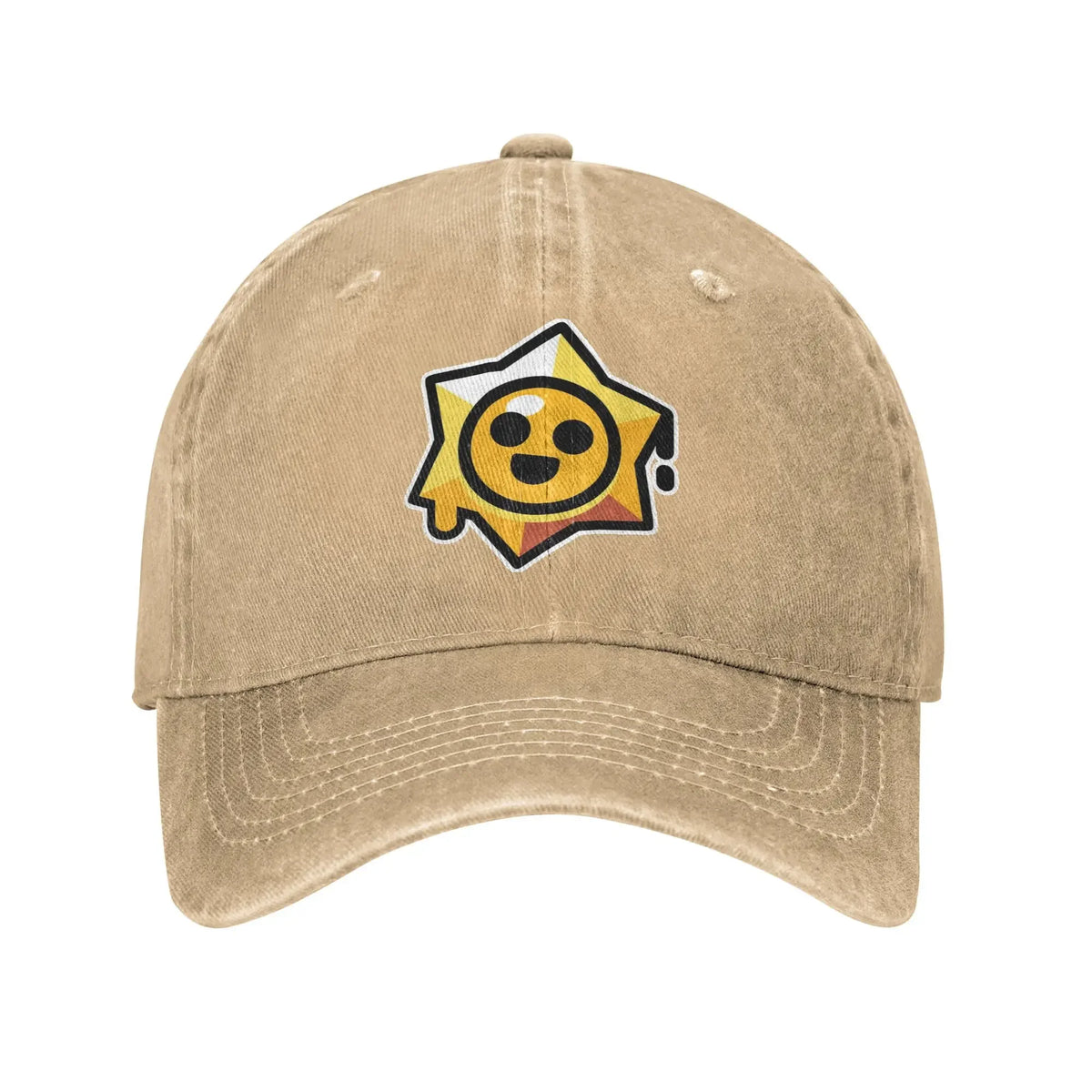 Gorra de béisbol Player B-Brawls, estilo retro desgastado y lavado, unisex, para actividades al aire libre, running y golf, con ajuste regulable.