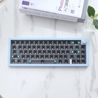 Kit tastiera meccanica personalizzata GMK67 65% Gasket Bluetooth 2.4G wireless hot-swappable con retroilluminazione RGB