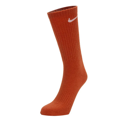 Nike (Nike) мъжки и дамски чорапи, дишащи, абсорбиращи потта спортни чорапи, баскетболни чорапи, модни и универсални ежедневни чорапи (3 чифта) Sx7676-902