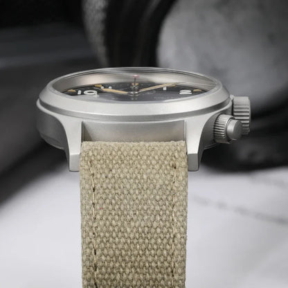 Reloj cronógrafo de cuarzo Militado VK61 VK67, 39 mm, caja de acero inoxidable 316L, 3 esferas, resistente al agua 100M, reloj militar multifunción