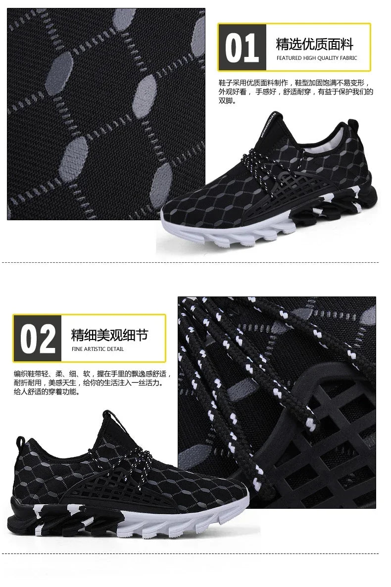 Men's Sports Shoes Breathable Casual Walking Tennis Sports Shoes