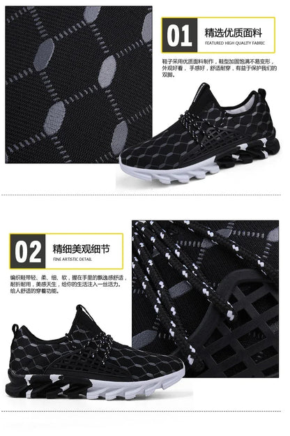 Men's Sports Shoes Breathable Casual Walking Tennis Sports Shoes