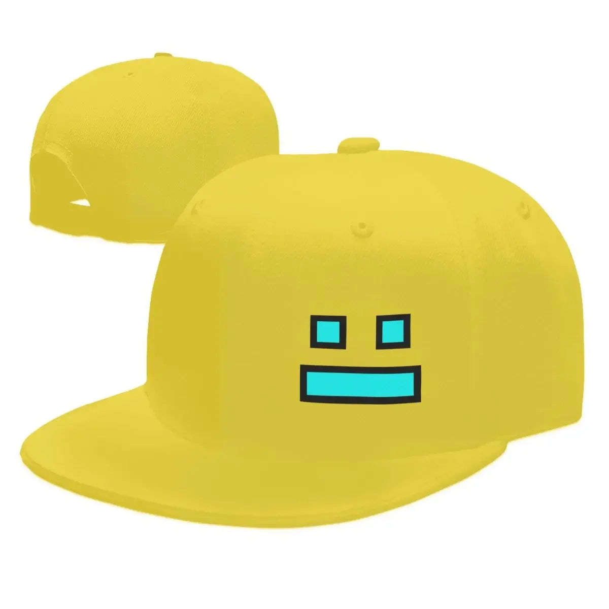Videoigra Geometry Dash: bejzbolske kapice Snapback za moške in ženske, nastavljive kapice, hip-hop bejzbolske kapice, casquette