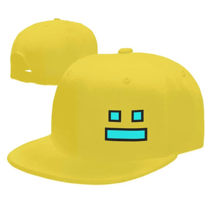 Videoigra Geometry Dash: bejzbolske kapice Snapback za moške in ženske, nastavljive kapice, hip-hop bejzbolske kapice, casquette