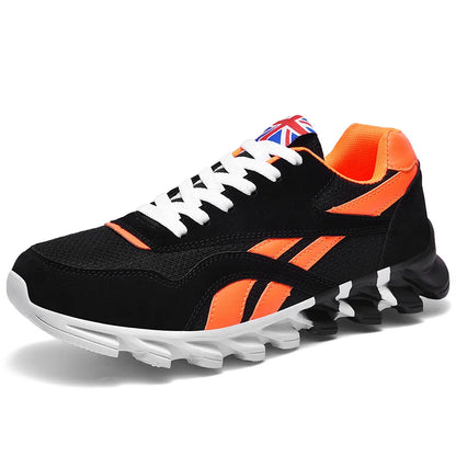 Men's Shoes Marathon Running Sports Shoes Casual Sneakers Soft Comfortable Training Shoes Wear Resistant Sneakers Men Sneakers