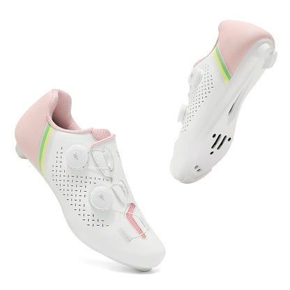 Road Cycling Shoes Flats Cleats Shoes Speed Cycling Sneaker Man Bike Shoes Women Self-Locking Non-slip Mountain Bicycle shoe spd
