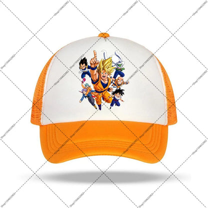 Dragon Ball Baseball Cap Women Men Sun Hats Cartoon Anime Printed Caps Adult Summer Comfortable Unisex Cotton Hat Party Gifts