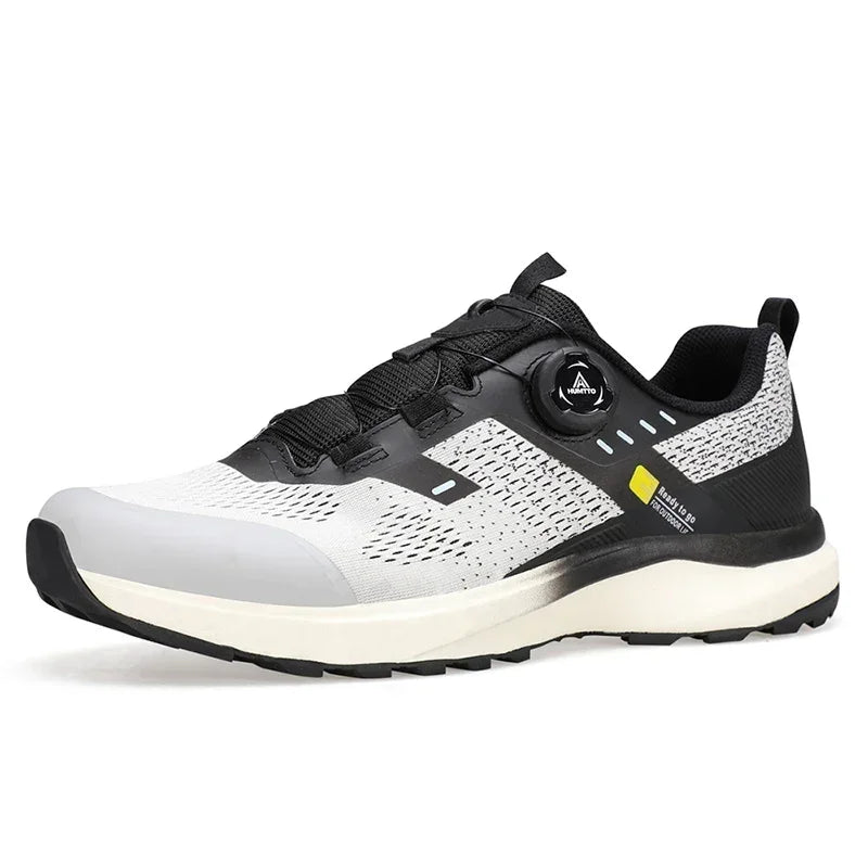 HUMTTO Breathable Trail Running Shoes for Men Black Men's Sports Shoes Cushioning Sneakers Man Luxury Designer Casual Trainers