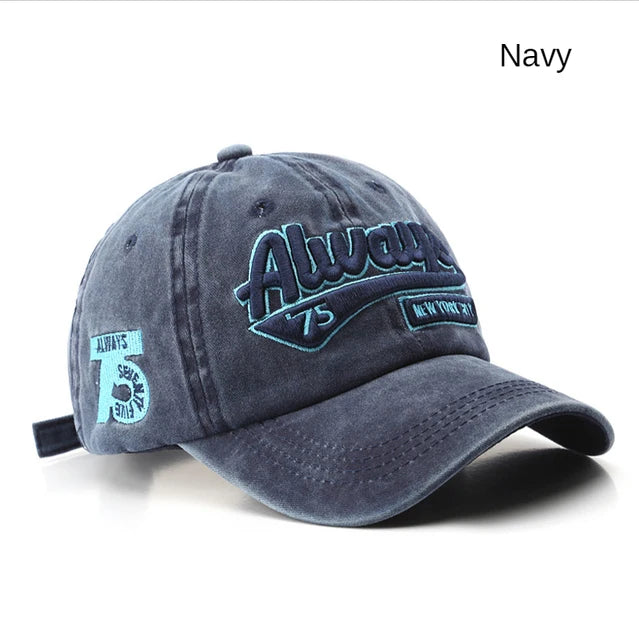 Brooklyn Baseball Caps Embroidery Breathable Retro Style Unisex Comfort Trendy Fashion Summer Hat Sun Protection Curved Brim