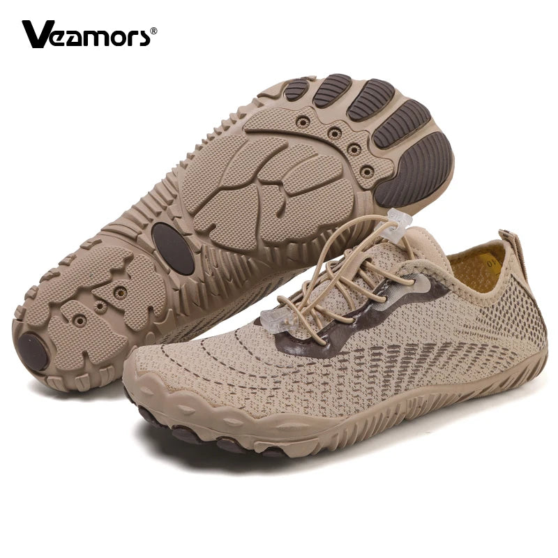 Quick Dry Aqua Shoes for Men Women Breathable Non-slip Water Sneakers Barefoot Soft Sole Wading Footwear for Swimming Beach
