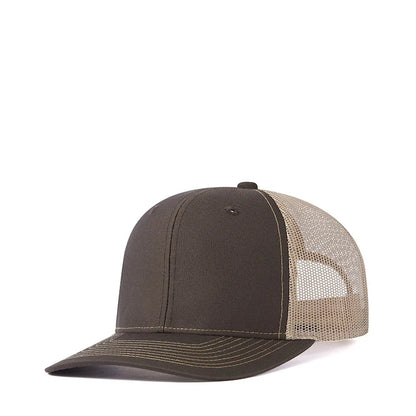Gorras de camionero de malla en 38 colores para actividades al aire libre, gorras «dad hat» con cierre a presión, gorras de hip hop para hombre y mujer, gorras de béisbol ajustables para niños y niñas