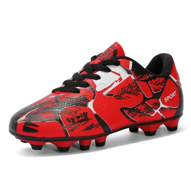 Nouvelles chaussures de football pour hommes et enfants, crampons professionnels pour adultes, chaussures de football ultralégères antidérapantes pour l'herbe, chaussures d'entraînement pour garçons, livraison directe