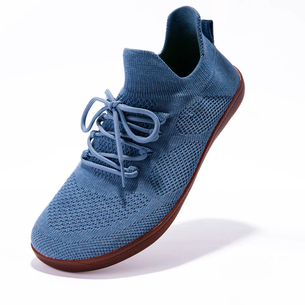 Unisex Minimalist Barefoot Shoes Lightweight Breathable Wide Toe Sneakers for Outdoor Casual Walking
