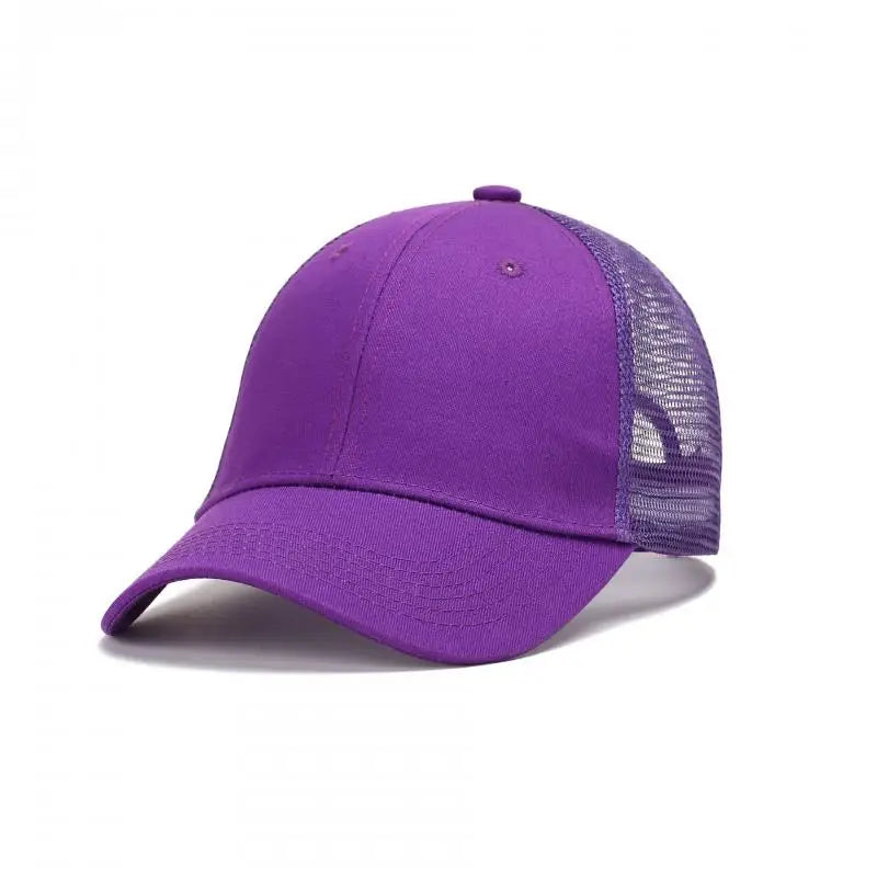 Baseball Cap Men Hat Women Summer Outdoor Camouflage Sun Hat Breathable Mesh Cap Solid Color Snapback Casquette Bone Male