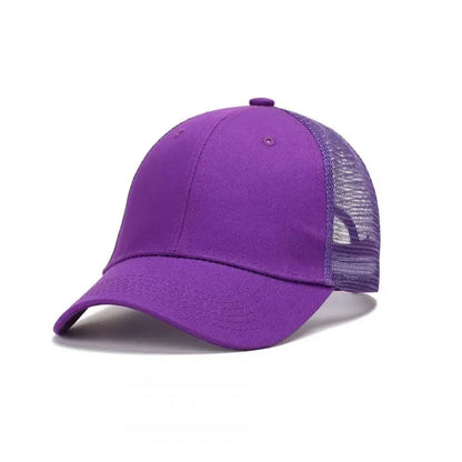 Baseball Cap Men Hat Women Summer Outdoor Camouflage Sun Hat Breathable Mesh Cap Solid Color Snapback Casquette Bone Male
