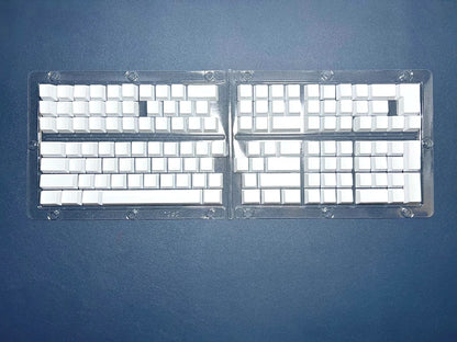 131 Tasten seitlich gravierte, hintergrundbeleuchtete Keycaps für mechanische Tastaturen mit Cherry MX Switches, OEM-Profil, ABS-Keycaps, individuelle Tastenkappen für DIY