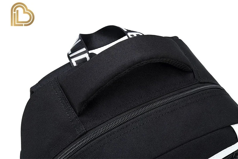 Red Jade F-Fortnited Battle Royale Backpack with USB Charging Anime Figures Study Stationery Compartment for Students Mochila