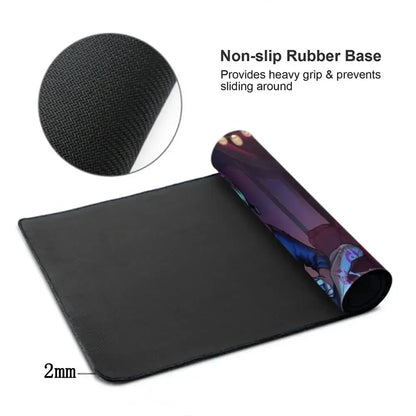 Anime-Gaming-Girl Overwatch großes Mauspad 900x400 Laptop Büro Gummi weiche Schreibtischunterlage Computer-Tastatur HD-Druck Mousepad XXL