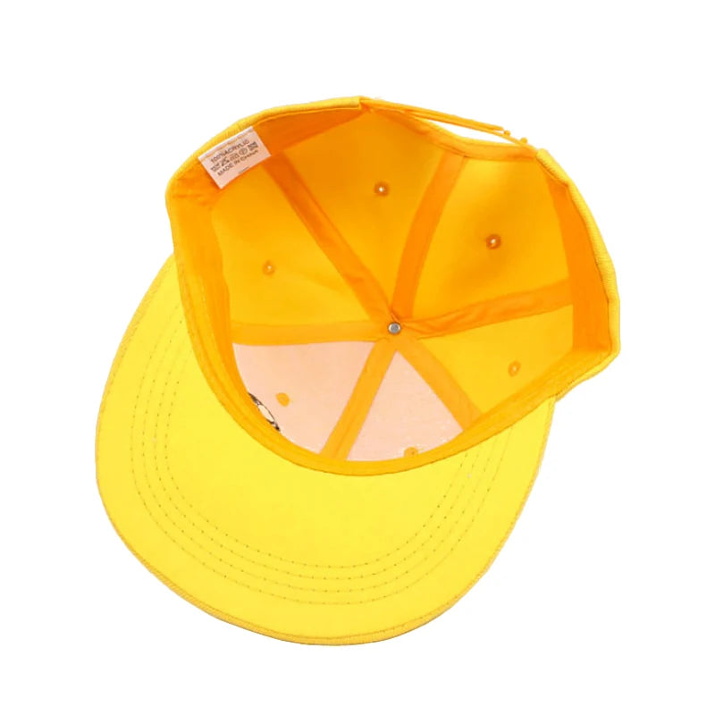 Pokémon-baseballkasket, Pikachu-hat, Pokémon-cosplay-hiphop-kasket til piger, drenge, børn, anime-figurer, legetøj, gave, tegneseriehat