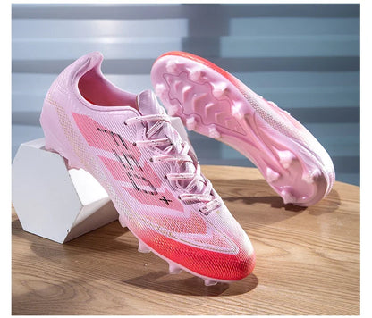 Nouvelles chaussures de football pour hommes, chaussures de sport d'extérieur, chaussures d'entraînement, chaussures de football antidérapantes, baskets professionnelles ultralégères unisexes