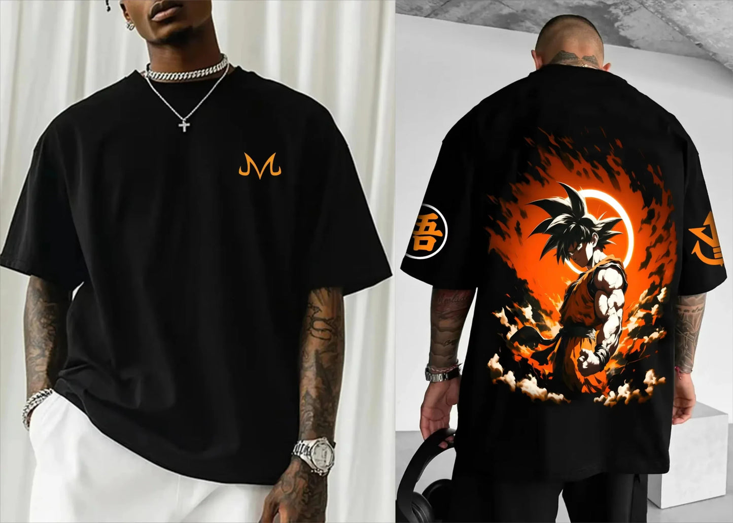 Dragon Ball Z Themed T-Shirt - Pure Cotton, Breathable & Elastic _ Comfortable & Stylish _ Great for Anime Fans Summer T Shirt