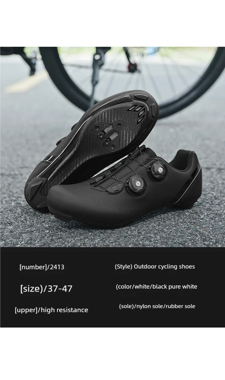 Cycling Sports Shoes, MTB Men's Mountain Bike Shoes, Racing Shoes, Off-Road Mountain Bike Pedal Cycling Shoes, Mountain Competition