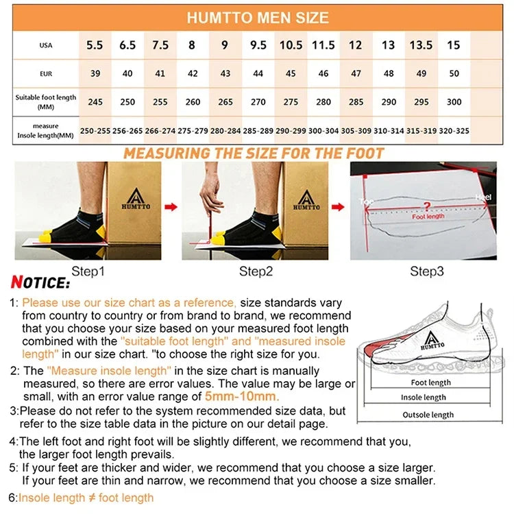 HUMTTO Breathable Trail Running Shoes for Men Black Men's Sports Shoes Cushioning Sneakers Man Luxury Designer Casual Trainers