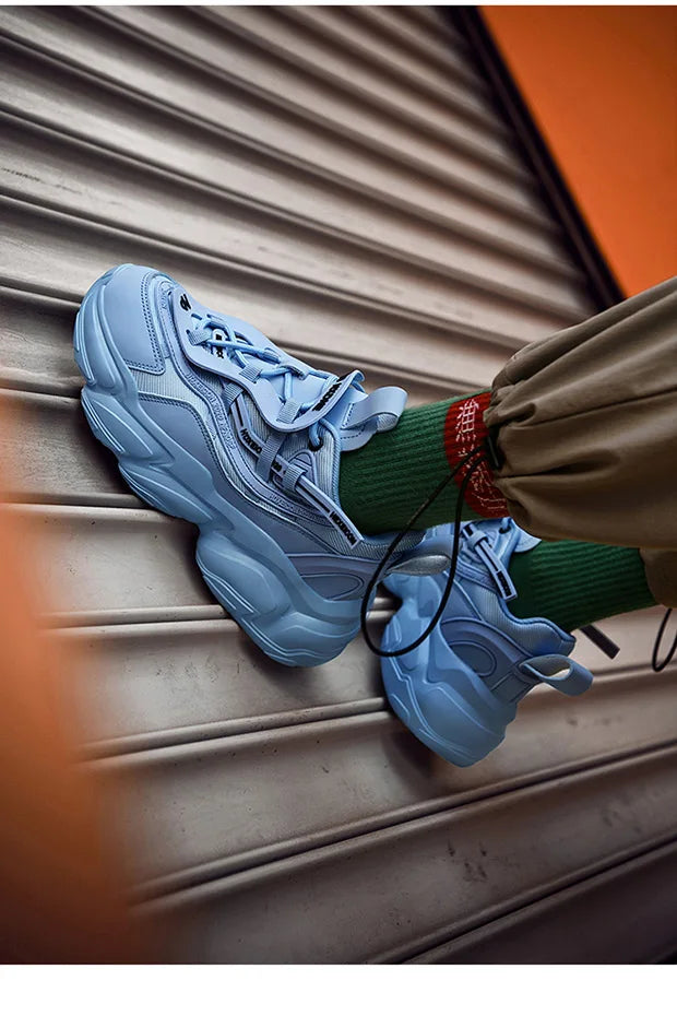 chaussure homme Baskets de luxe pour hommes, chaussures de course respirantes et décontractées, mocassins à la mode