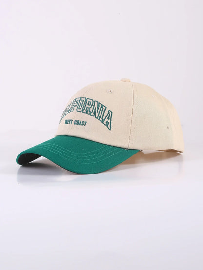 Unisex Letter Embroidery Wash Baseball Caps Spring and Autumn Outdoor Adjustable Casual Hats Sunscreen kids Hat