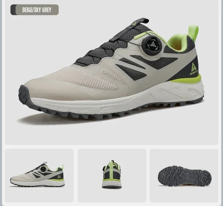 HUMTTO Breathable Trail Running Shoes for Men Black Men's Sports Shoes Cushioning Sneakers Man Luxury Designer Casual Trainers