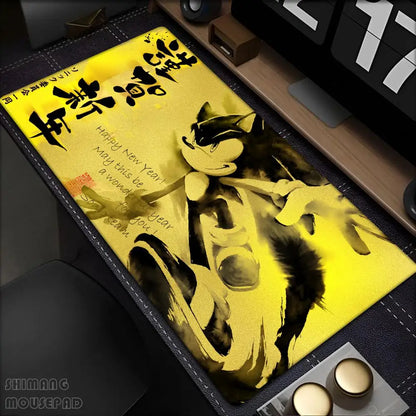 Anime Sonic The Hedgehog Mouse Mat Desk Mat With Pad Gaming Accessories Prime Gaming XXL Keyboard Pad Padding Mat