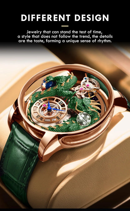Relógio masculino PINDU Design 2025 NOVO Diamond Tourbillion, relógio de luxo Astronomia de marca premium, quartzo, vidro de safira, impermeável
