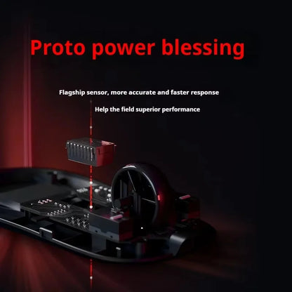 Atk Vxe Vgn Mad R Major Ultra-Lightweight Wireless Mouse Ergonomic Game Dual-Mode Esports Office Mouse Paw3395 Gift