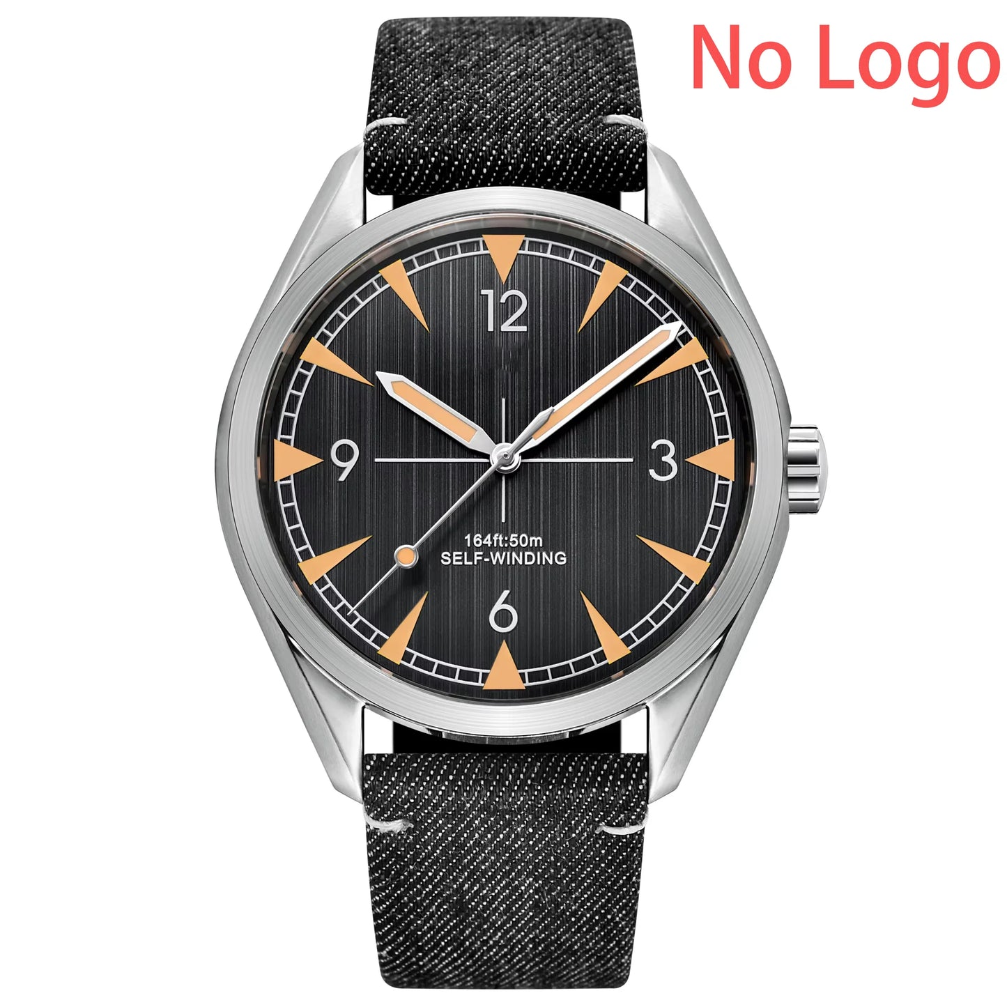 CORGEUT NH35/MIYOTA 8215 Watches Man Cattle Belt Automatic Mechanical Sapphire Glass Watches Fashion Casual Sports Watches