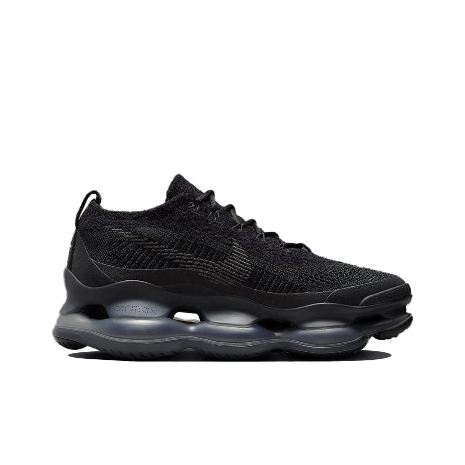 POIZON Nike Air Max Scorpion Flyknit 'Triple Black' Women's